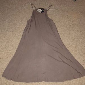 Brandy Melville Purple High Neck Dress